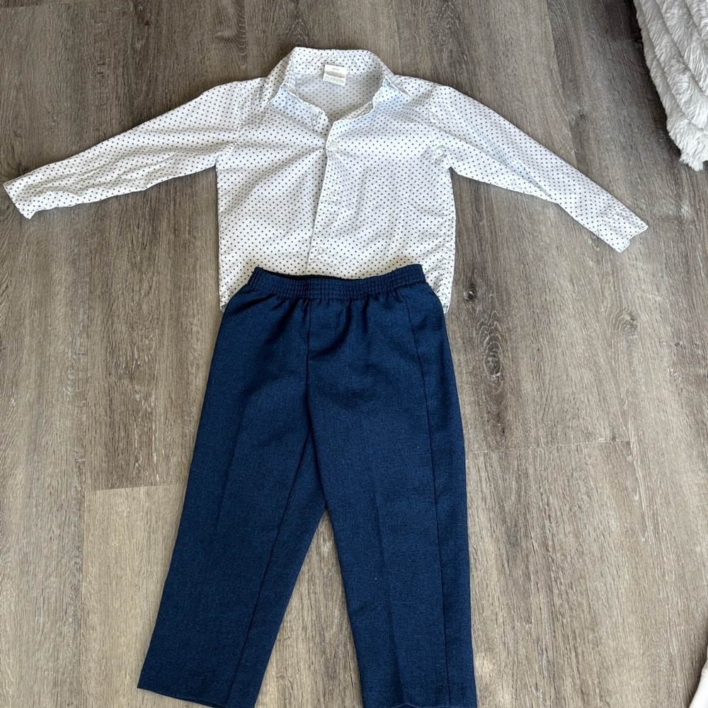 Kids Navy Blue Pants